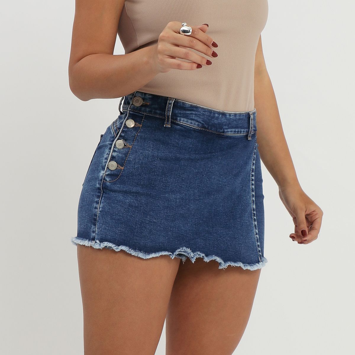MOSSIMO - Falda Short Mujer Mossimo