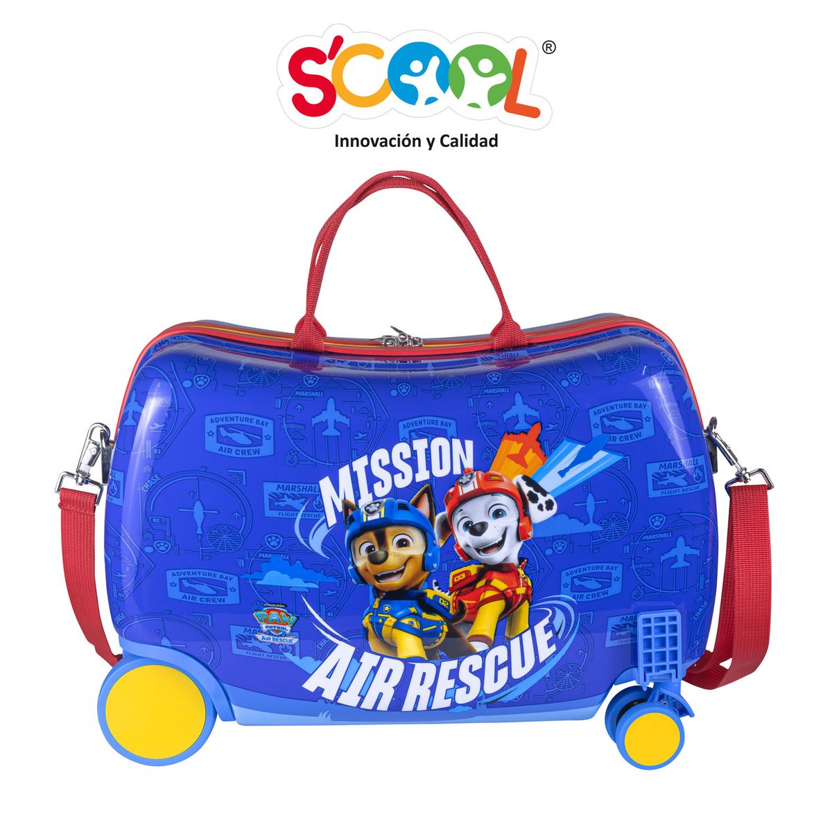 SCOOL - Maleta De Viaje Niño Paw Patrol