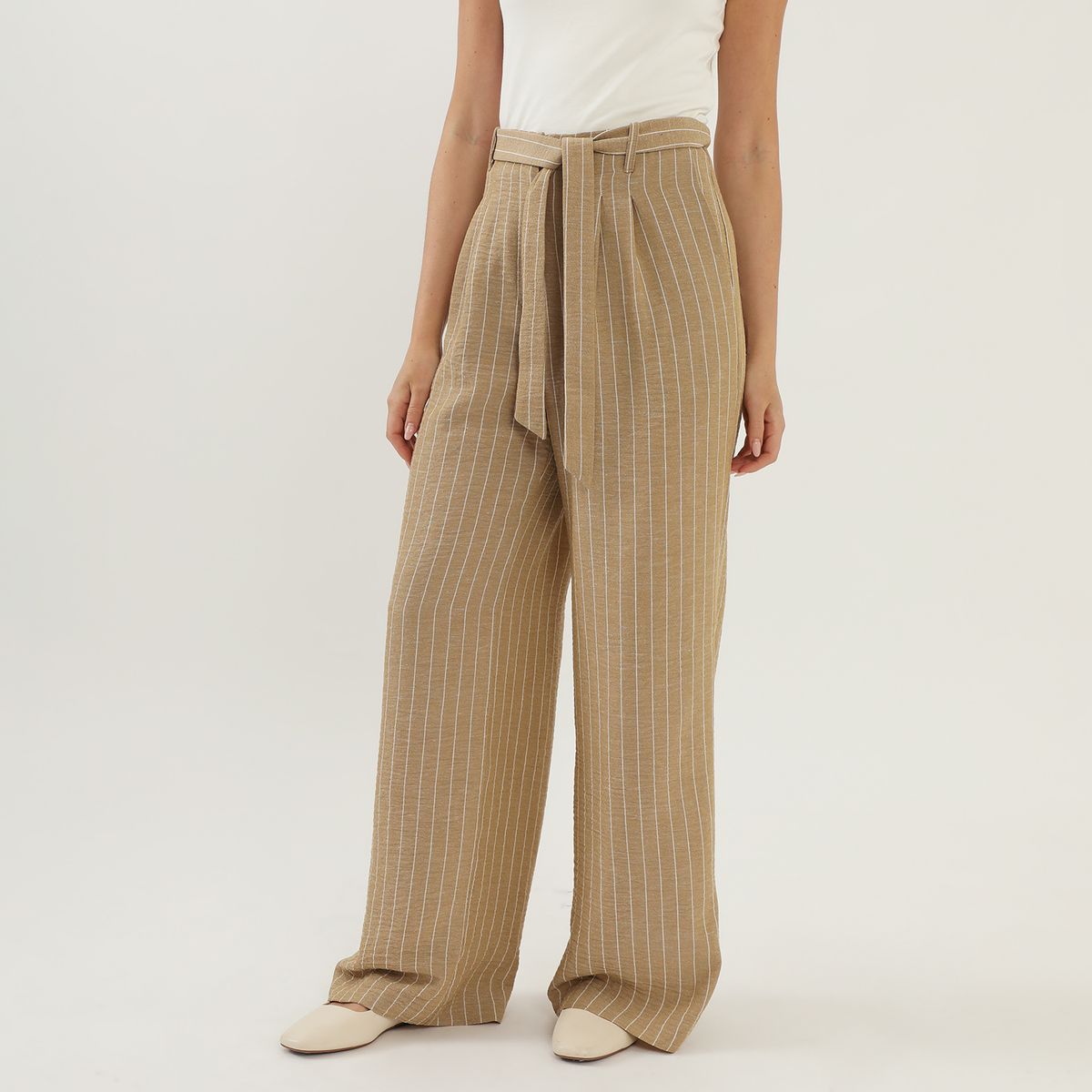 BASEMENT - Pantalón Palazzo Mujer Basement