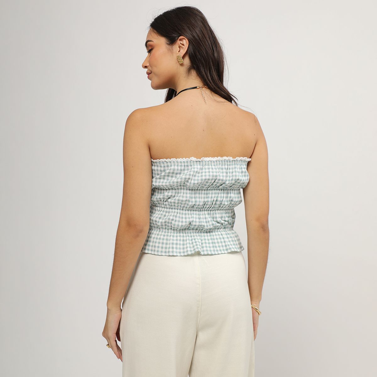 SYBILLA - Blusa Tiras Mujer Sybilla