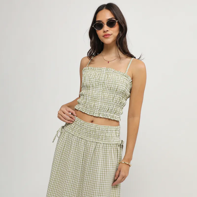 SYBILLA - Blusa Tiras Mujer Sybilla