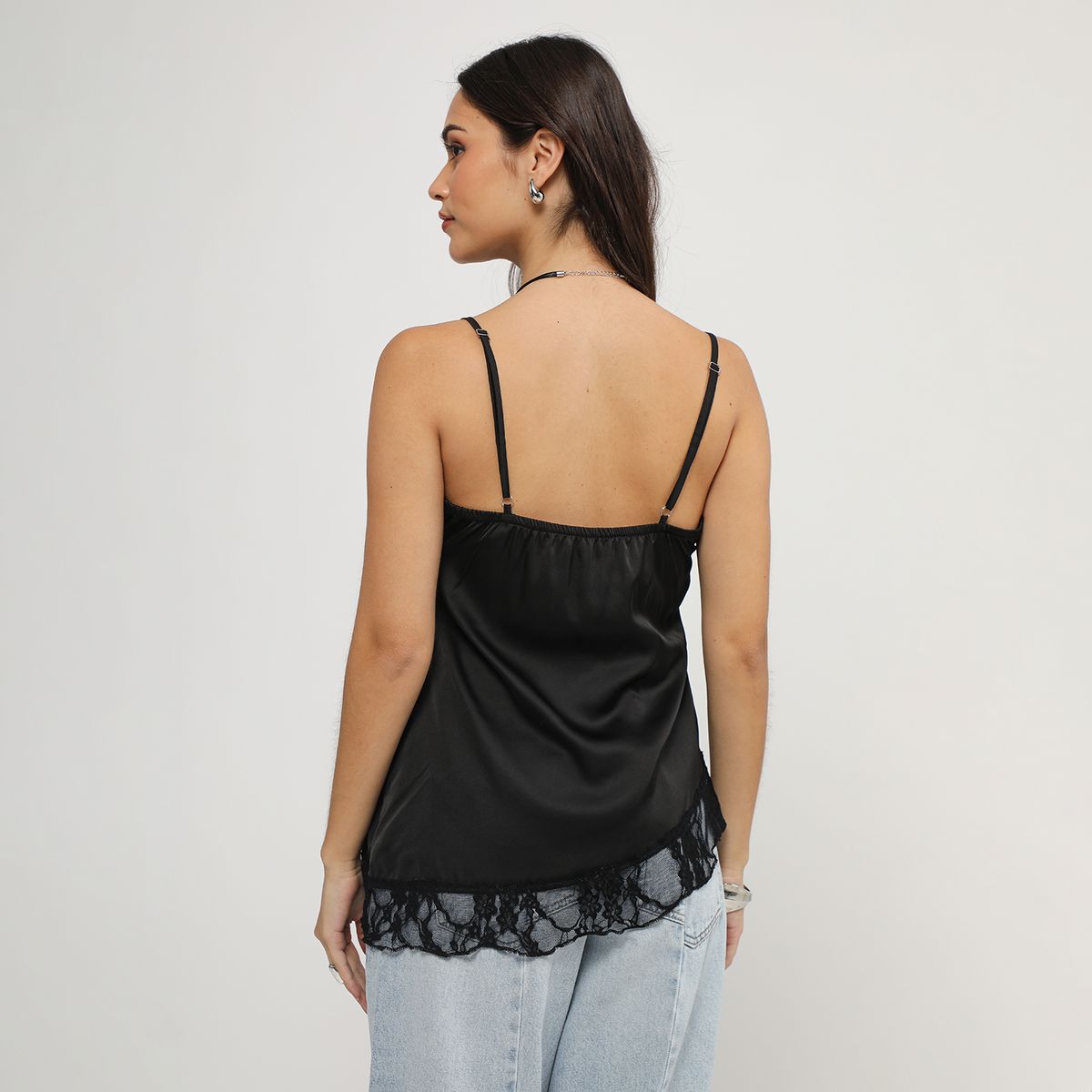 SYBILLA - Blusa Tiras Mujer Sybilla