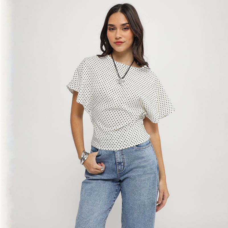 SYBILLA - Blusa Manga Corta Mujer Sybilla