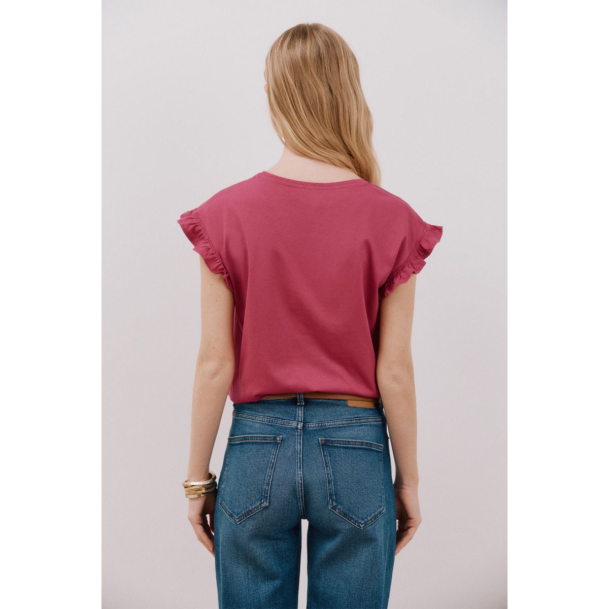 CORTEFIEL - Polo Manga Corta Mujer Cortefiel