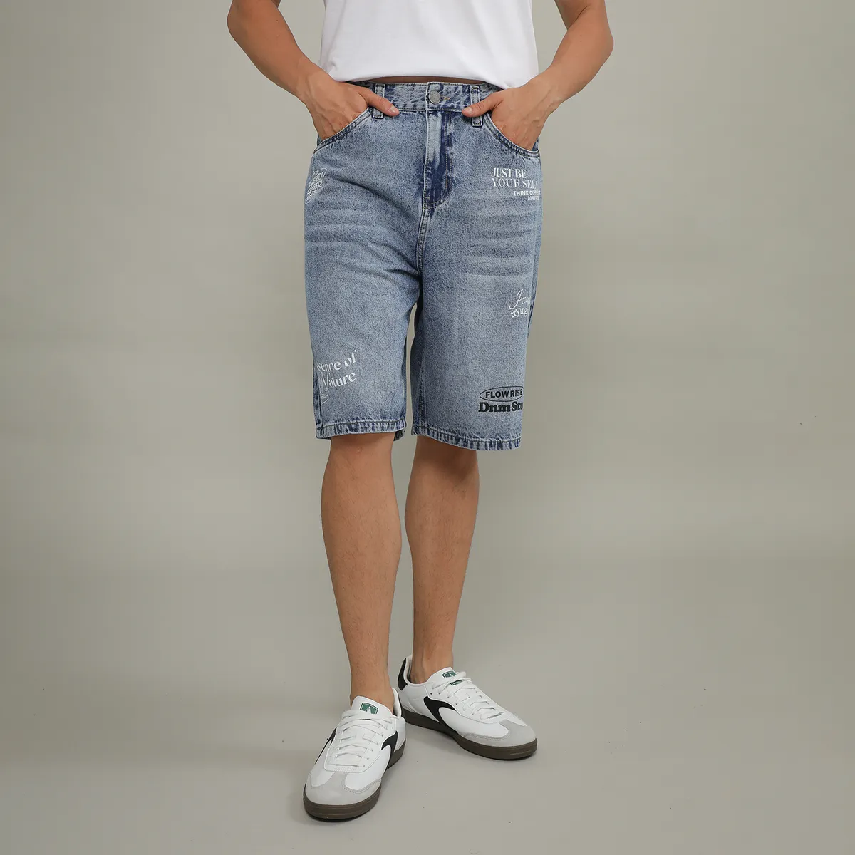 BEARCLIFF - Short Algodón Super Baggy Bearcliff