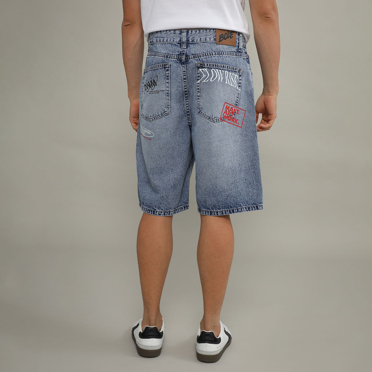 BEARCLIFF - Short Algodón Super Baggy Bearcliff