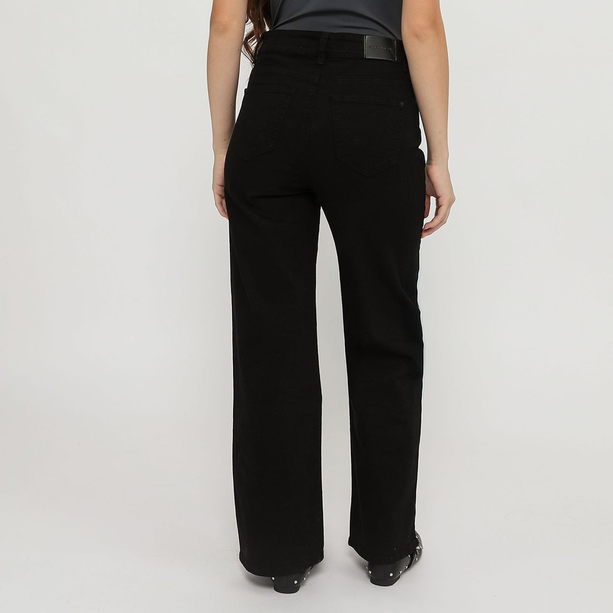 DENIMLAB - Pantalón Straight Tiro Alto Mujer Denimlab