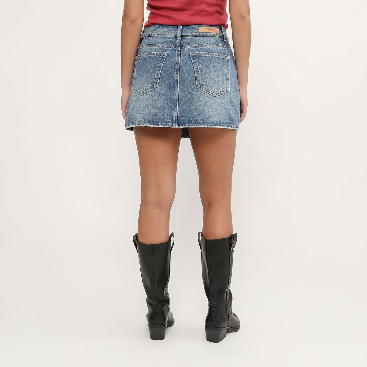 DENIMLAB - Falda Short Denim Mujer Denimlab