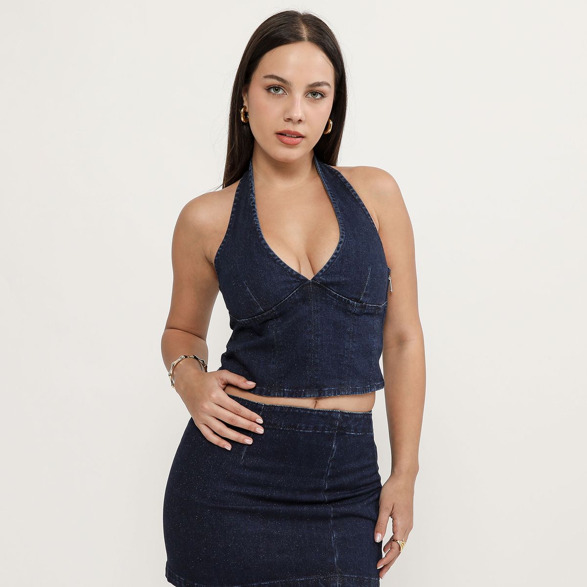 MOSSIMO - Top Halter Mujer Mossimo