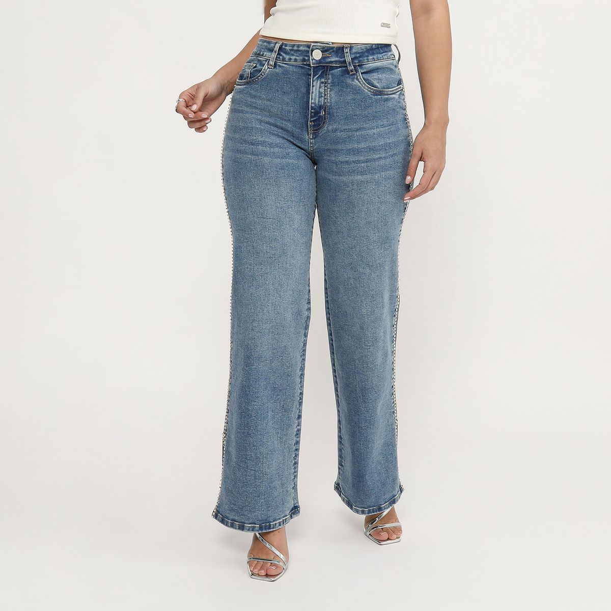 MOSSIMO - Jean Straight Mujer Mossimo