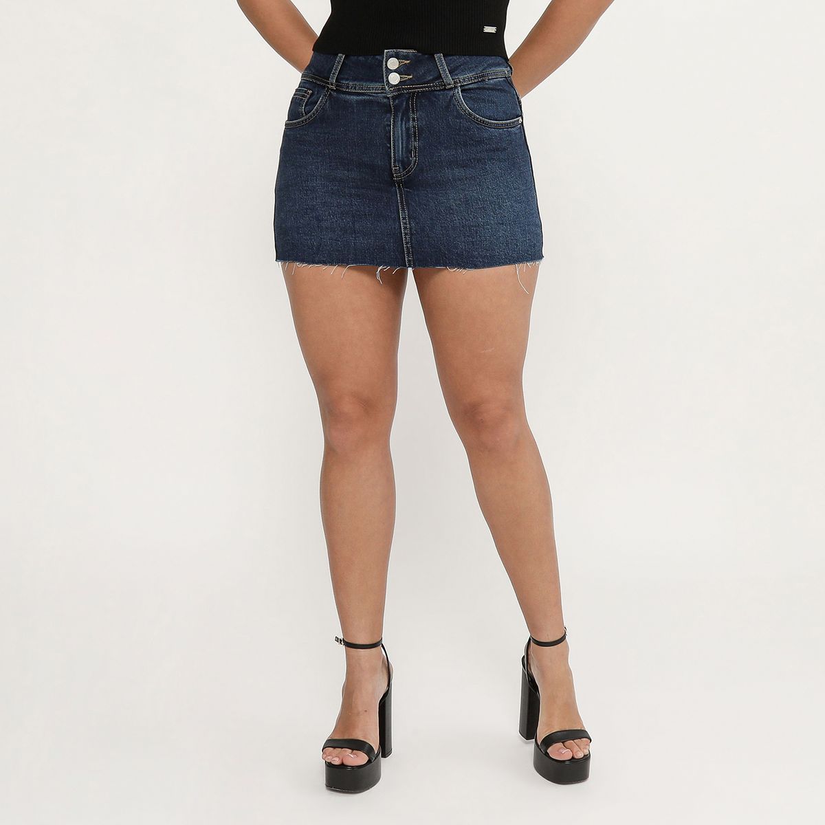 MOSSIMO - Falda Short Mujer Mossimo