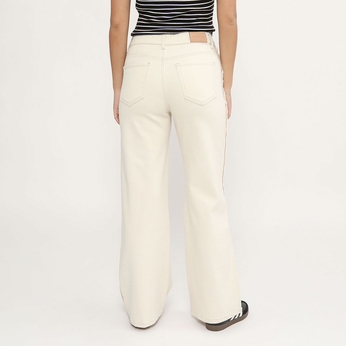 DENIMLAB - Jean Straight Tiro Medio Mujer Denimlab