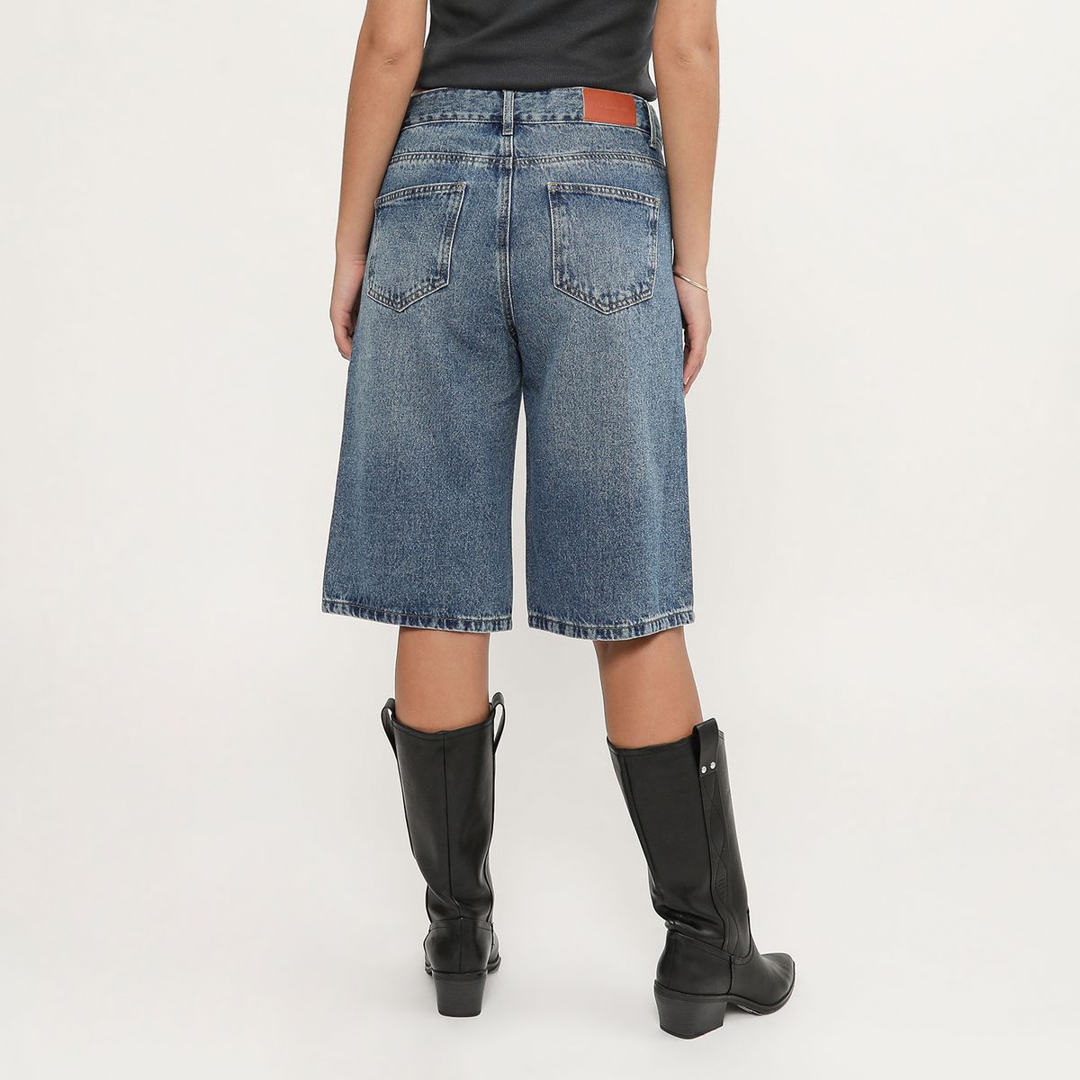 DENIMLAB - Bermuda Baggy Mujer Denimlab