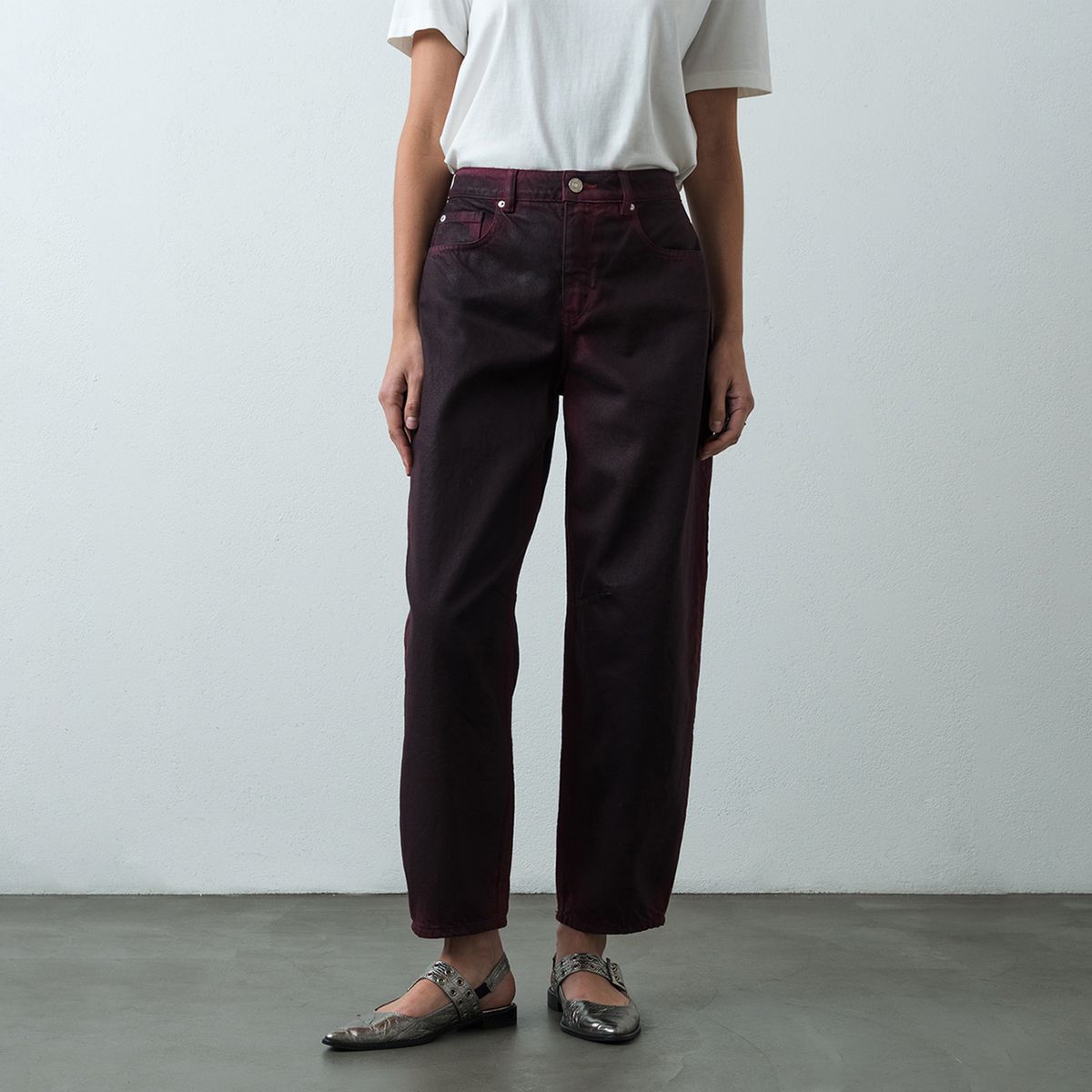 NAF NAF - Jean Carrot Tiro Alto Mujer Naf Naf