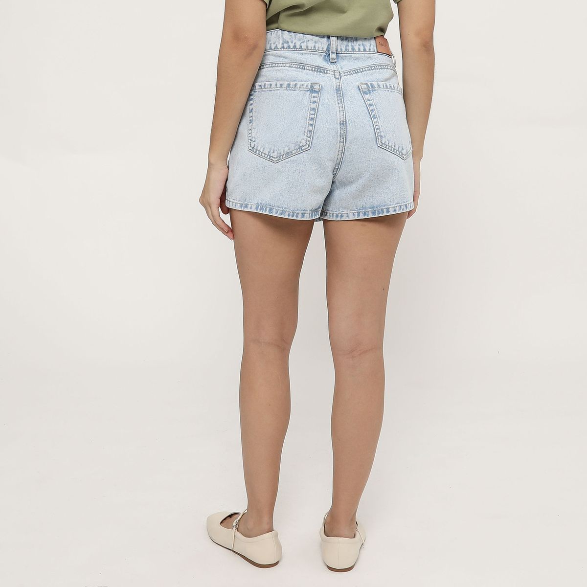 SYBILLA - Falda Short Denim Mujer Sybilla