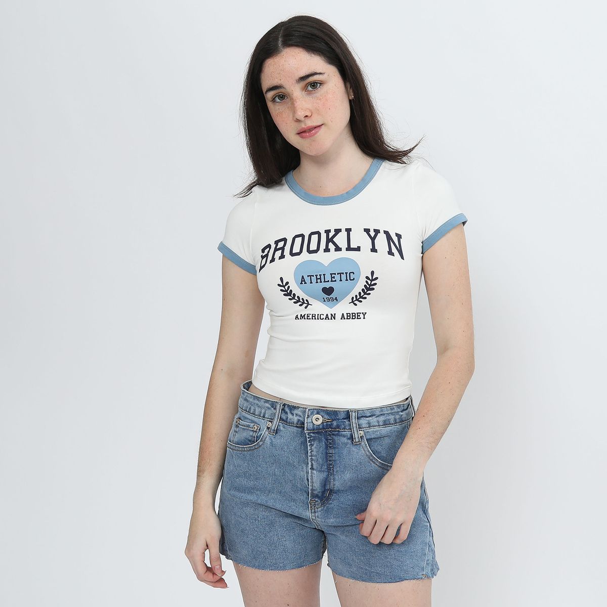 AMERICAN ABBEY - Polo Manga Corta Mujer American Abbey