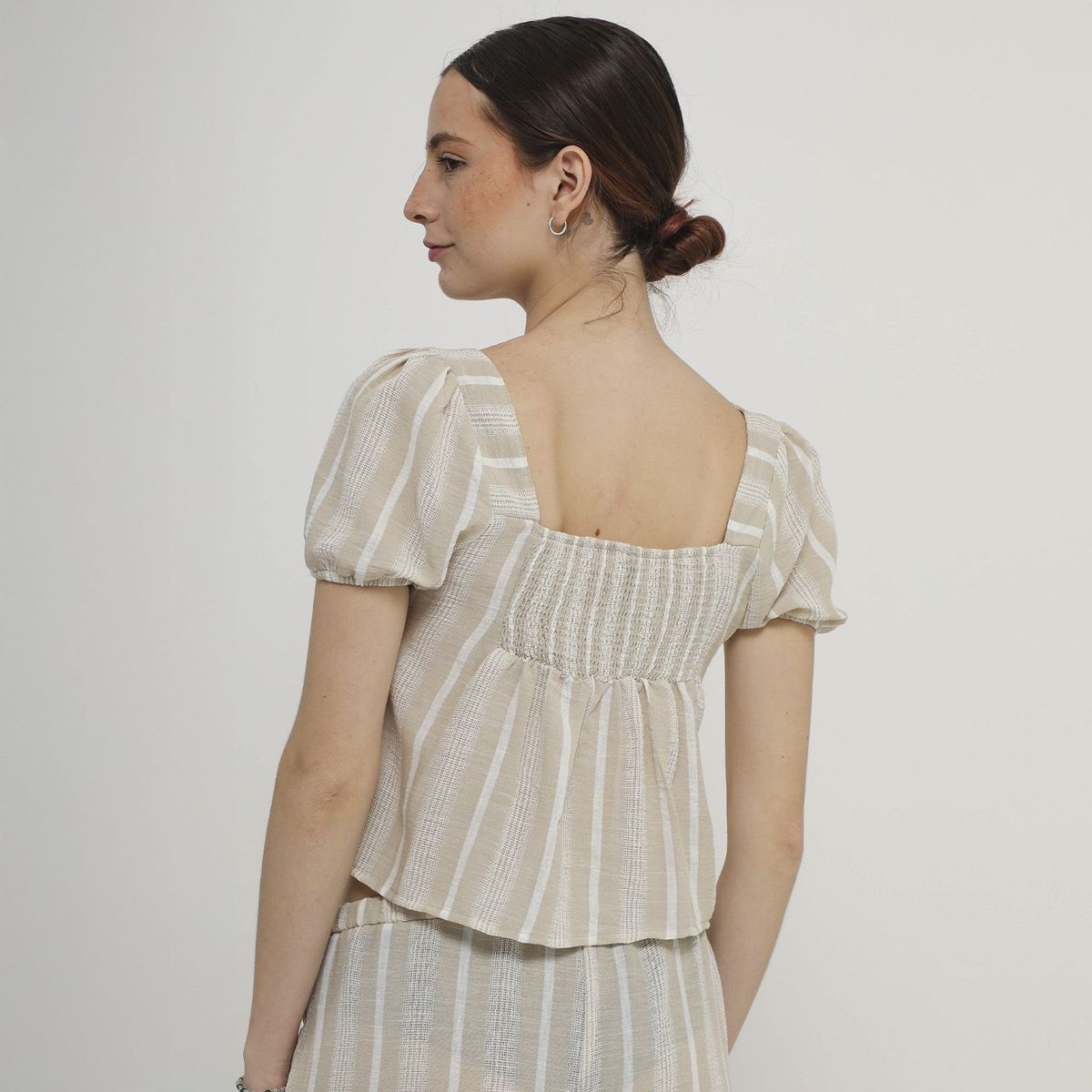 AMERICAN ABBEY - Blusa Manga Corta Mujer American Abbey