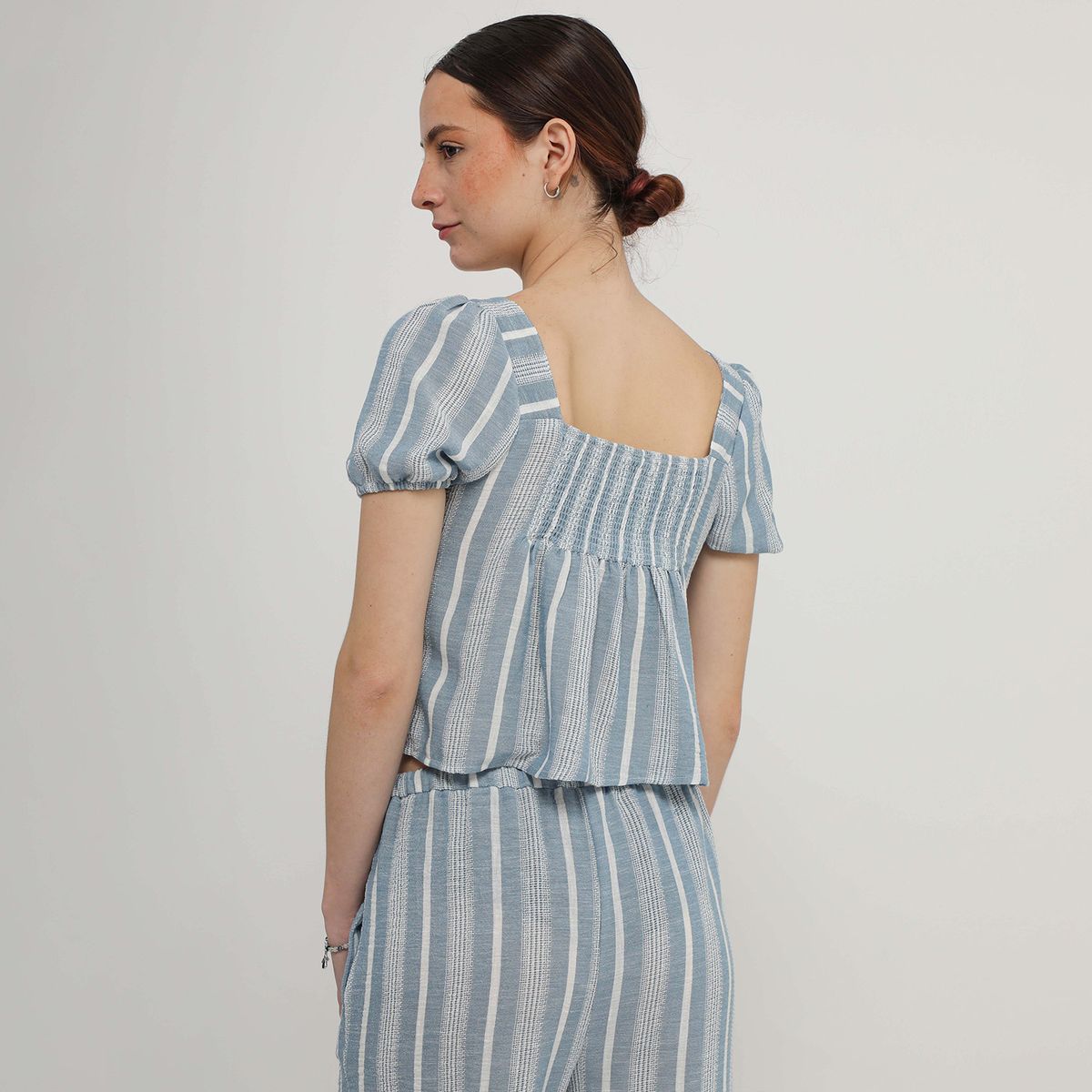 AMERICAN ABBEY - Blusa Manga Corta Mujer American Abbey