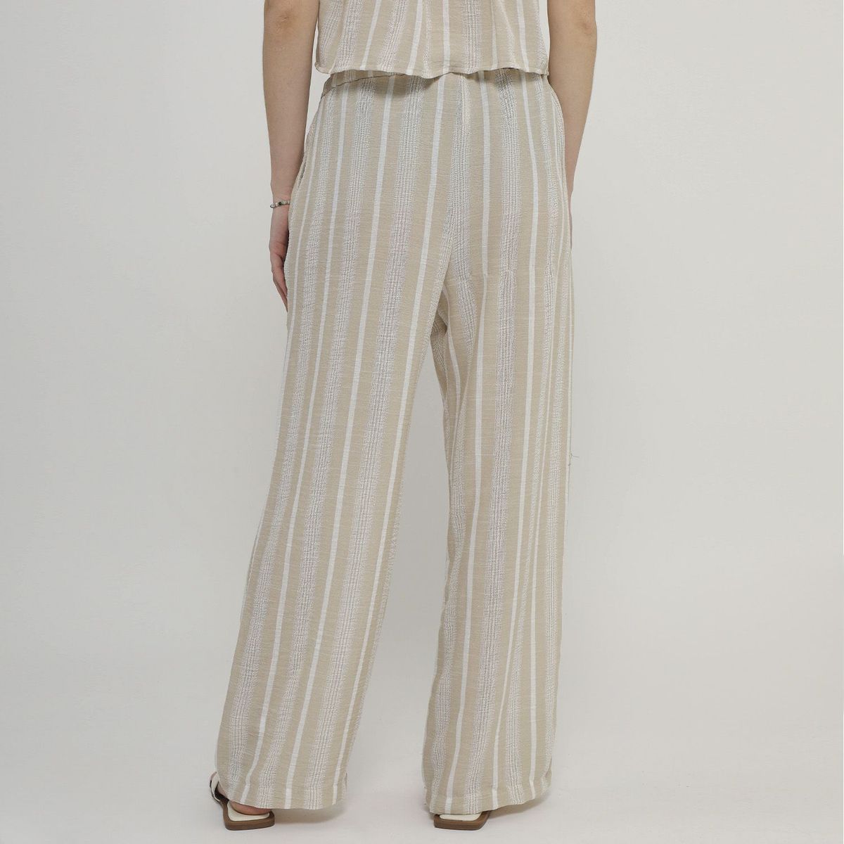 AMERICAN ABBEY - Pantalón Straight Tiro Medio Mujer American Abbey