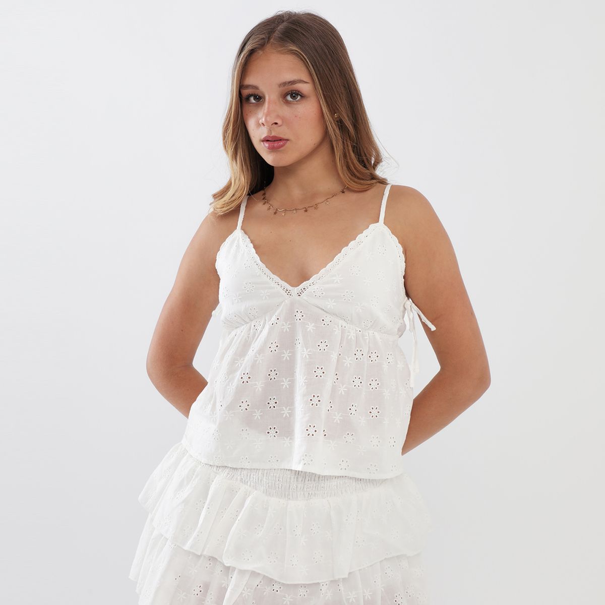 AMERICAN ABBEY - Blusa Sin Mangas Mujer American Abbey