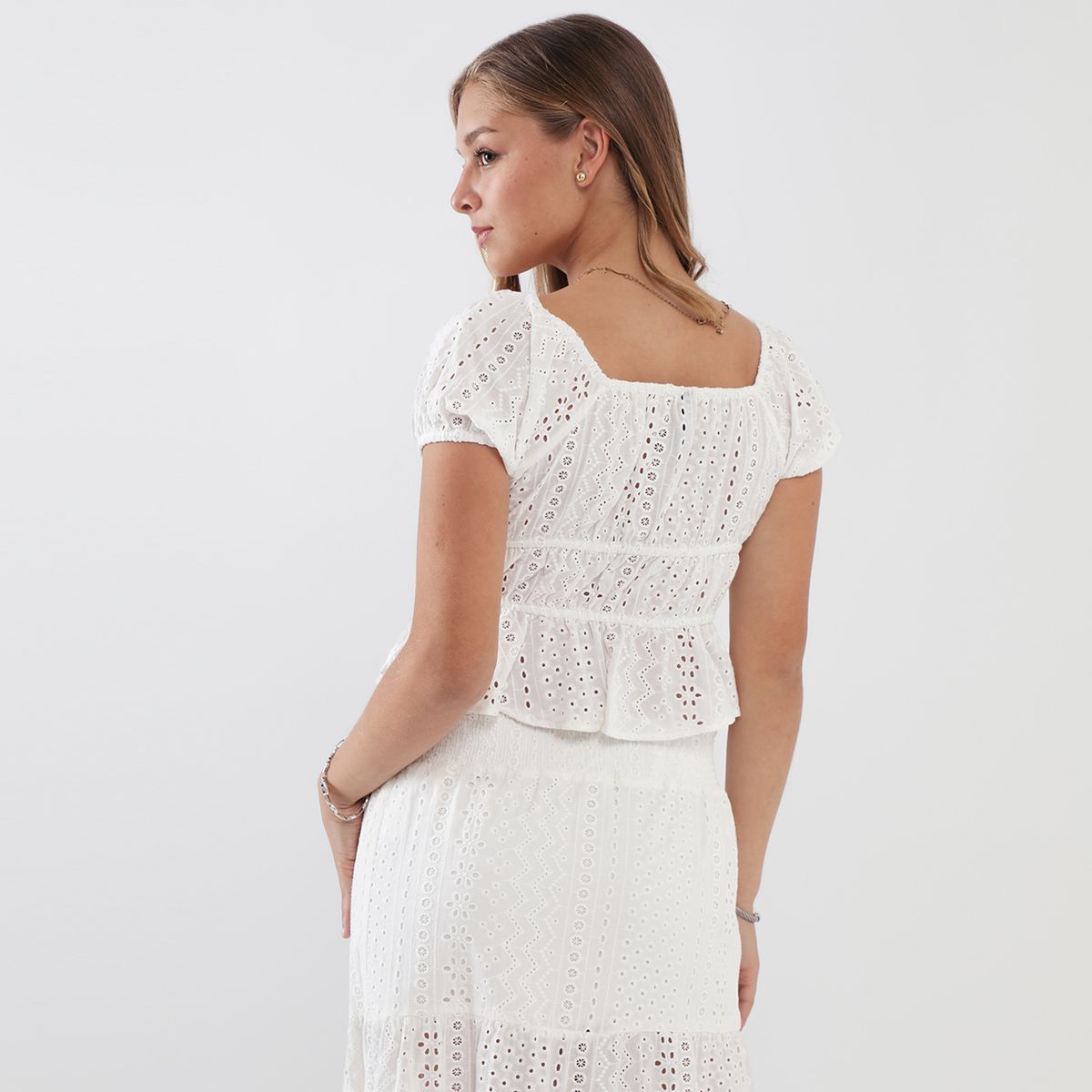 AMERICAN ABBEY - Blusa Manga Corta Mujer American Abbey