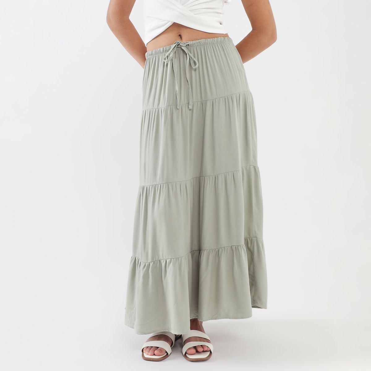 AMERICAN ABBEY - Falda Larga Mujer American Abbey