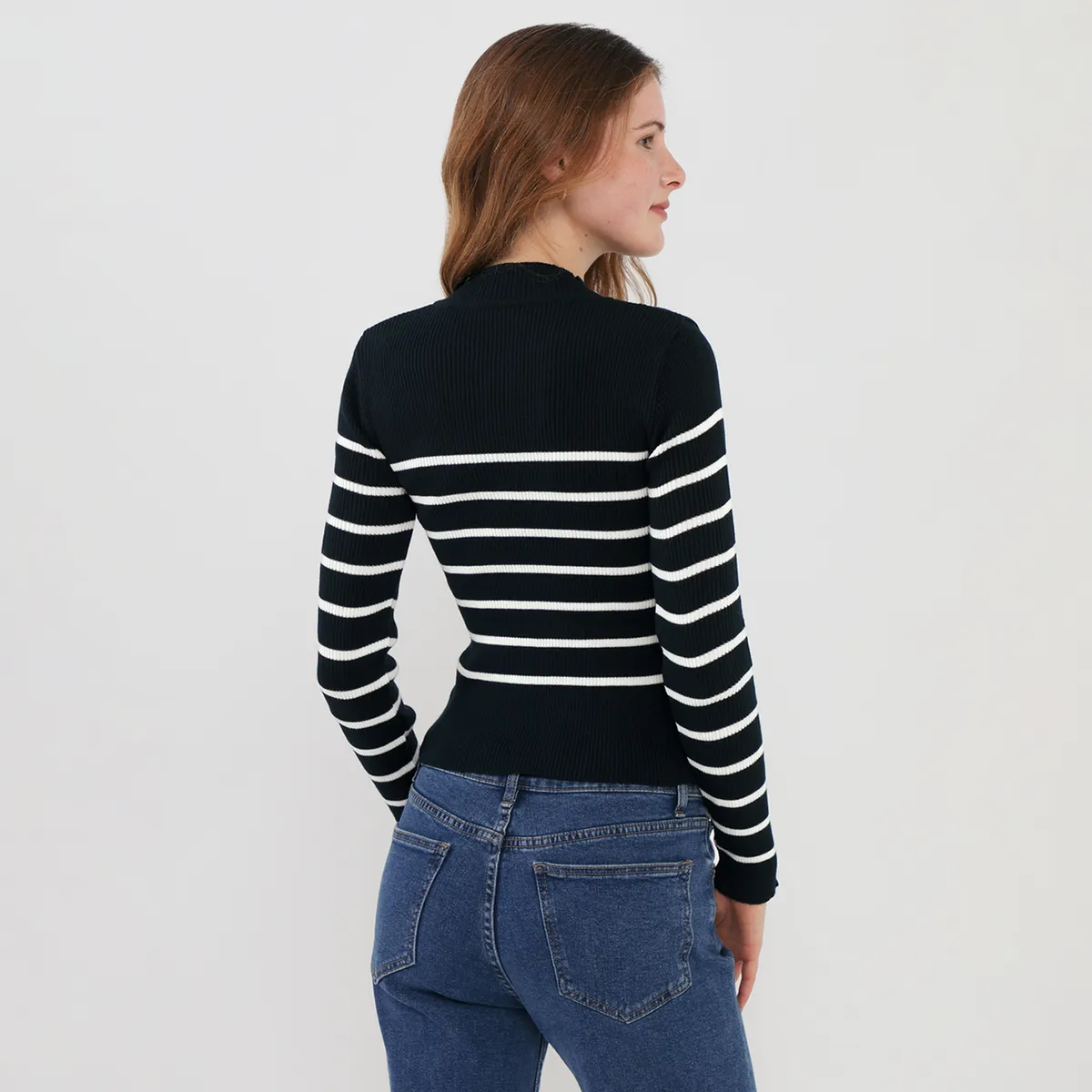 AMERICAN ABBEY - Chompa Manga Larga Mujer American Abbey