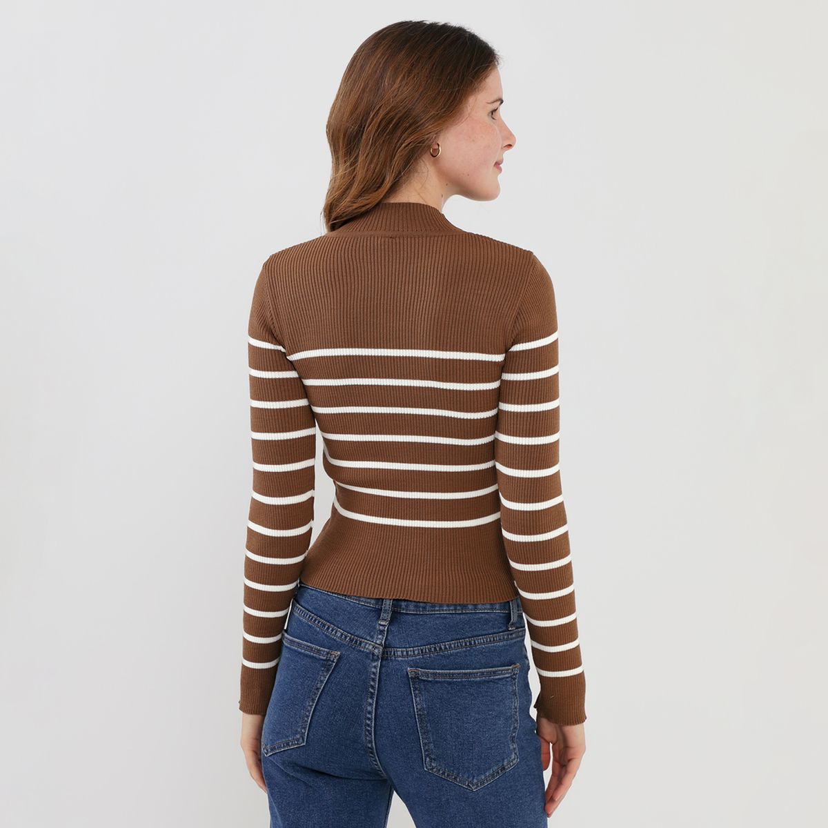 AMERICAN ABBEY - Chompa Manga Larga Mujer American Abbey