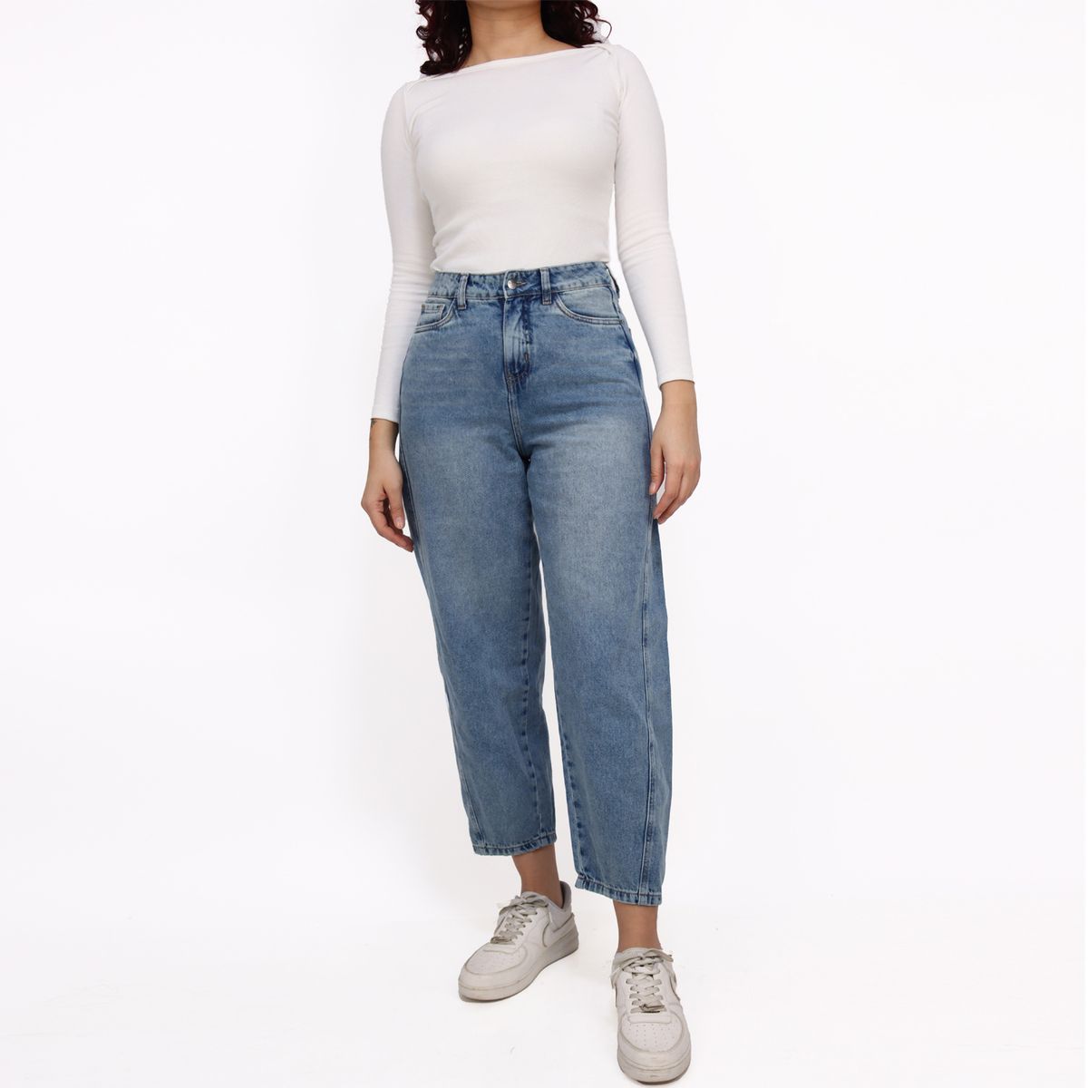 KAYRA POBLET - Jean Mujer Carrot Tiro Alto Kayra Poblet