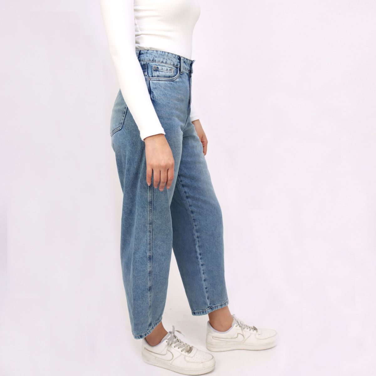 KAYRA POBLET - Jean Mujer Carrot Tiro Alto Kayra Poblet