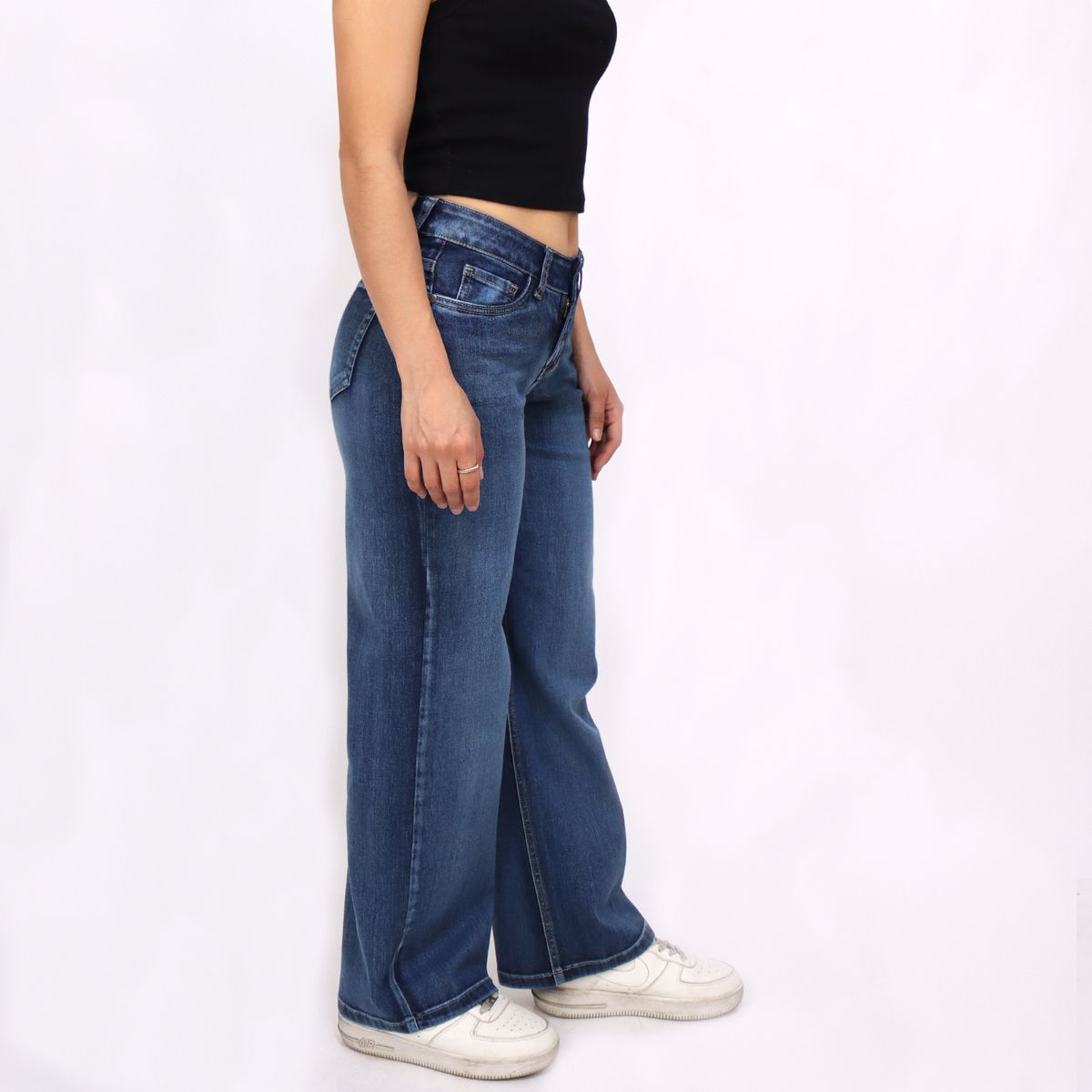 KAYRA POBLET - Jean Mujer Straight Tiro Bajo Kayra Poblet