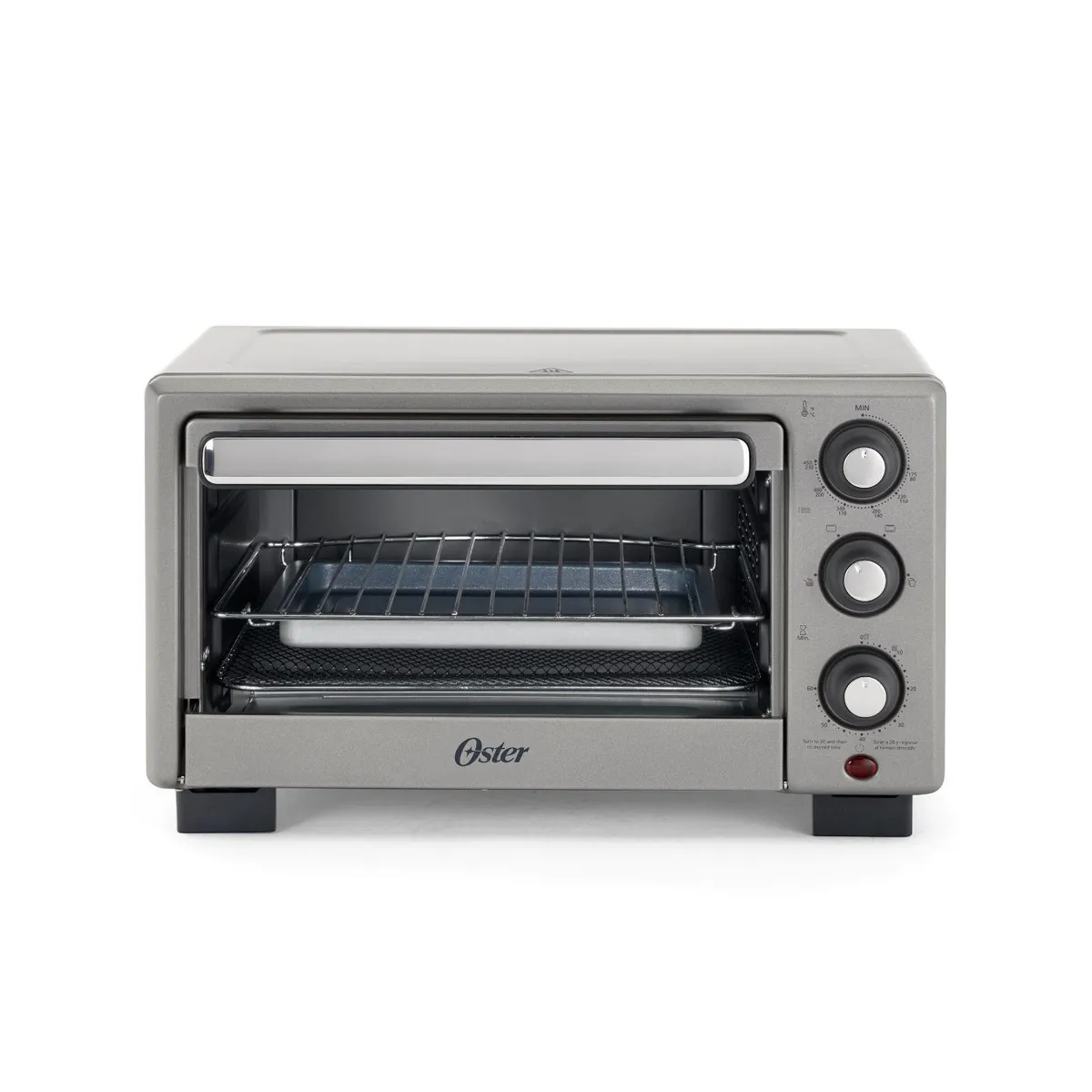 OSTER - Horno Eléctrico Oster De 17 Litros Con Freidora De Aire Y Recubrimiento Diamondforce