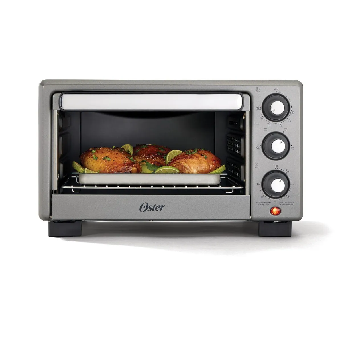 OSTER - Horno Eléctrico Oster De 17 Litros Con Freidora De Aire Y Recubrimiento Diamondforce