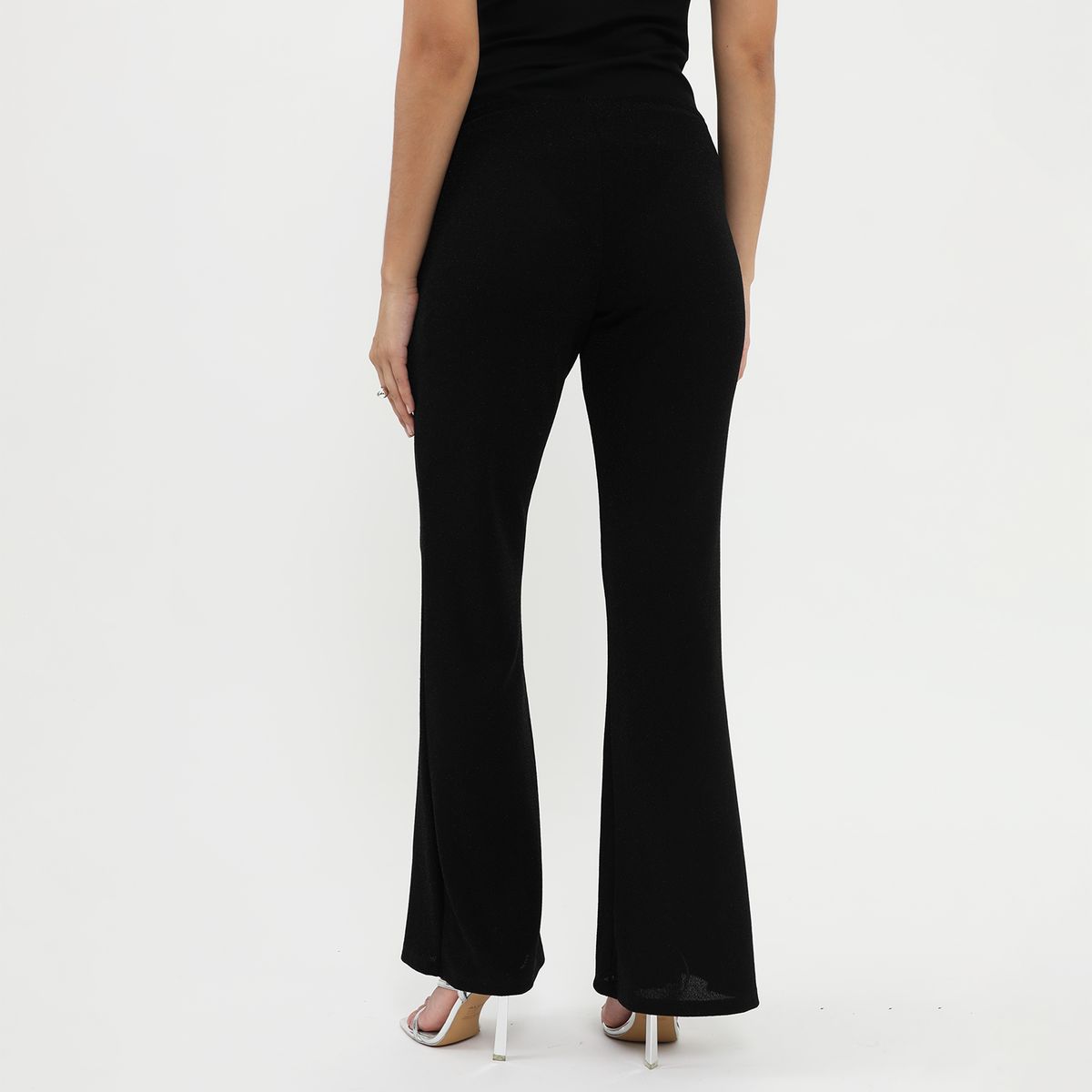 MOSSIMO - Pantalón Flare Tiro Alto Mujer Mossimo