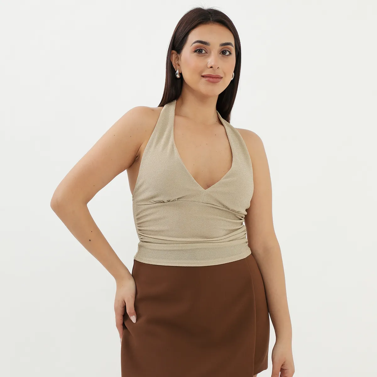MOSSIMO - Top Halter Mujer Mossimo