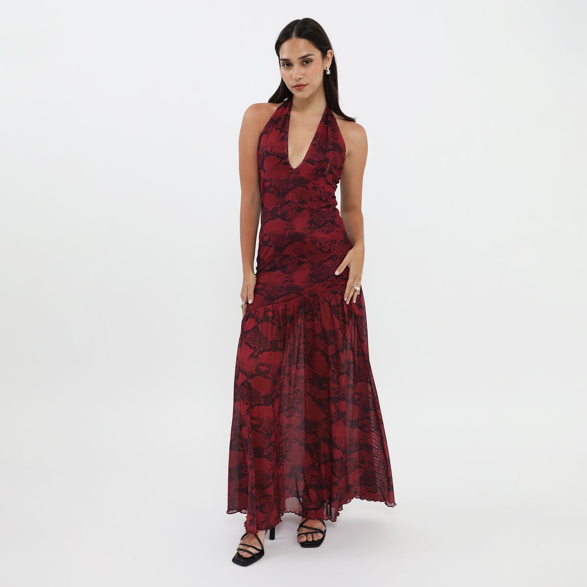 MOSSIMO - Vestido Largo Mujer Mossimo