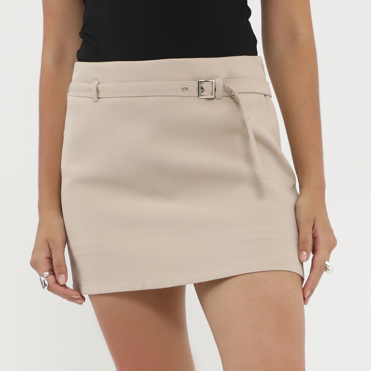 MOSSIMO - Falda Corta Mujer Mossimo