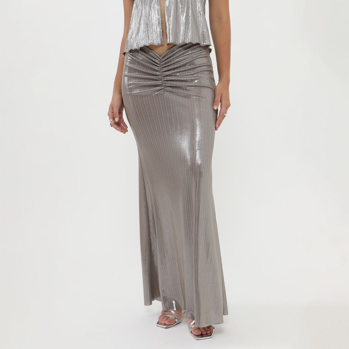 MOSSIMO - Falda Larga Mujer Mossimo