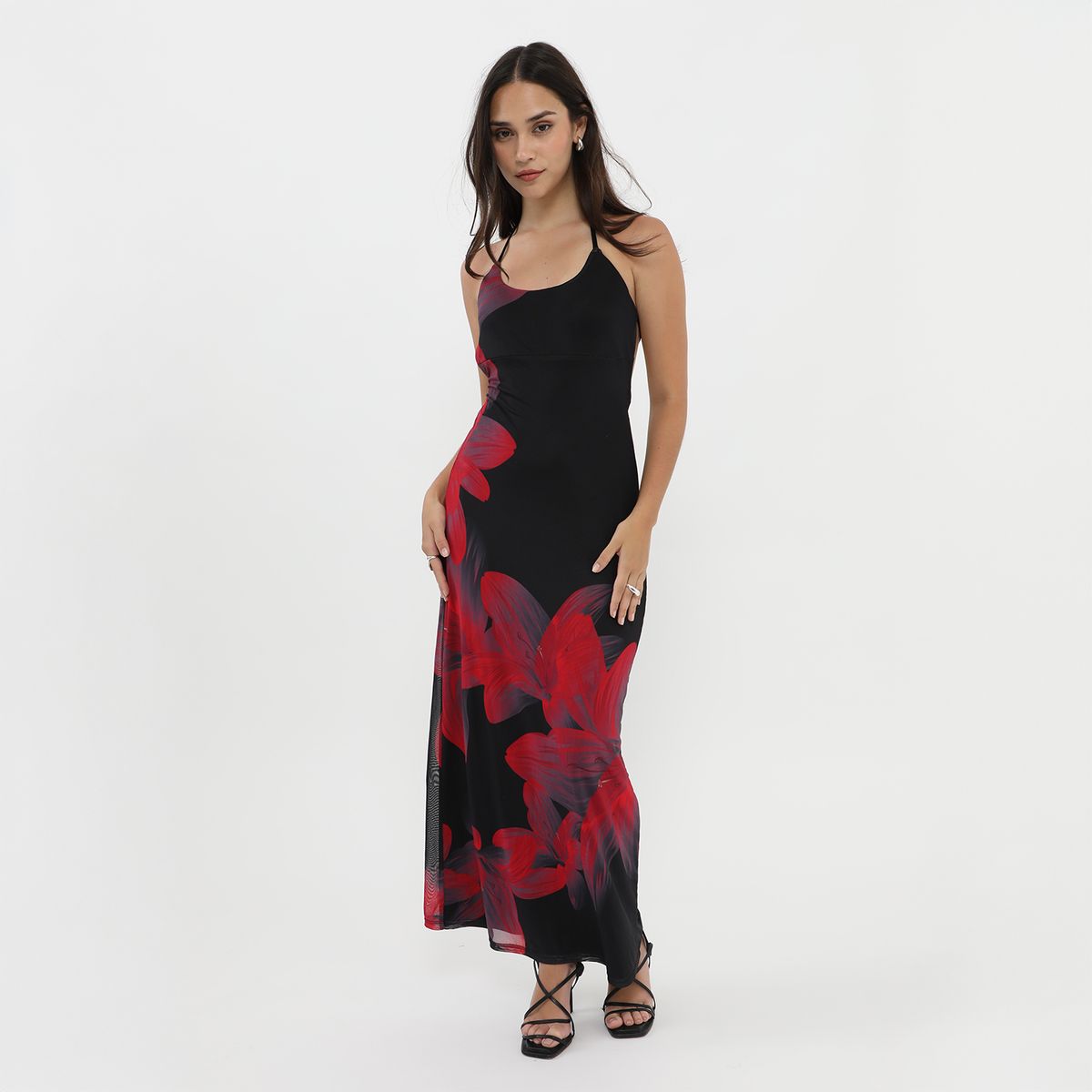 MOSSIMO - Vestido Largo Mujer Mossimo