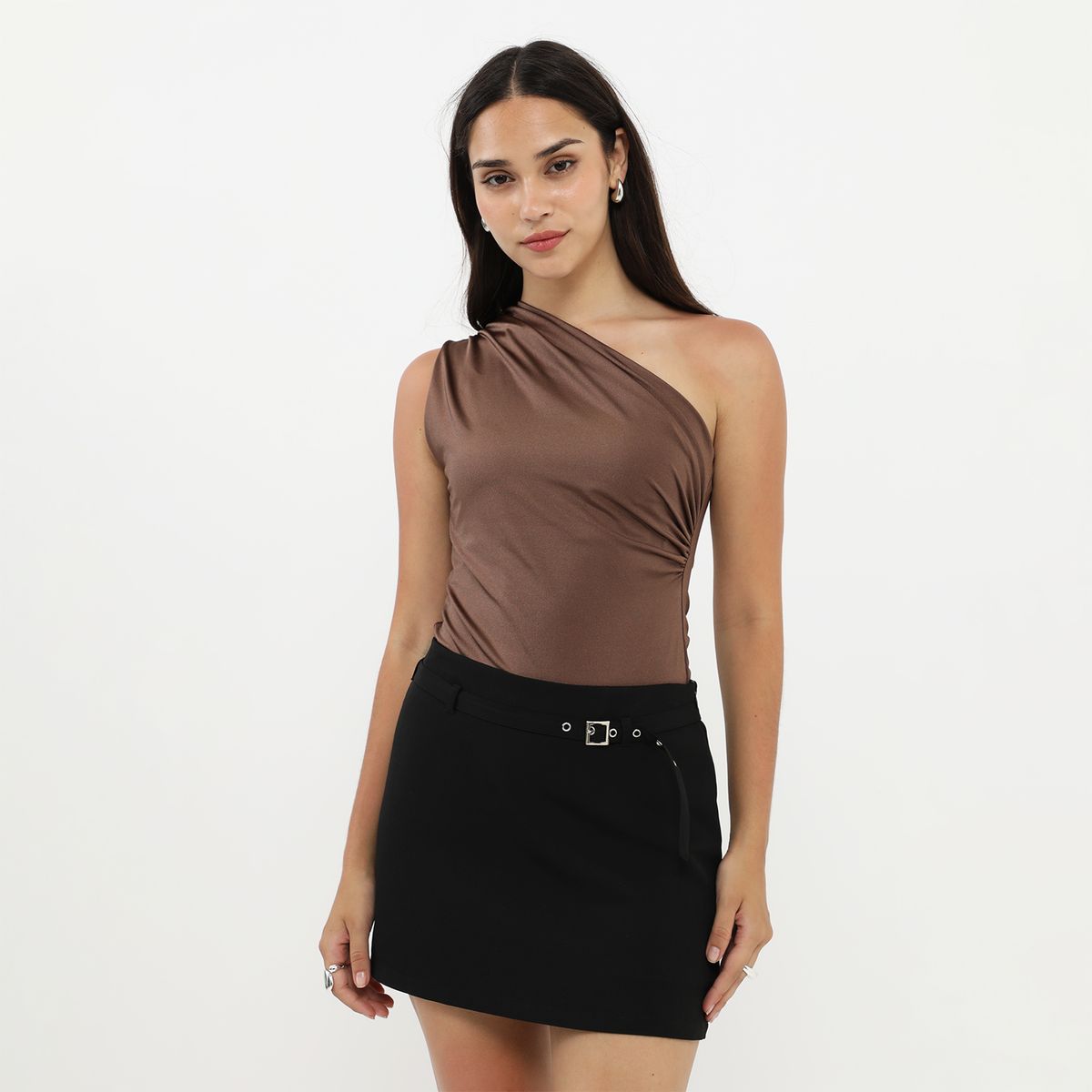 MOSSIMO - Body Asimétrico Mujer Mossimo