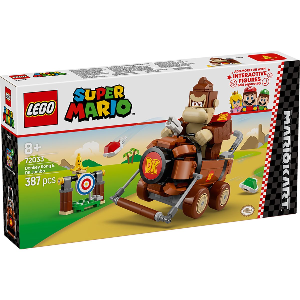 LEGO - Mario Kart Donkey Kong Y Dk Jumbo Lego
