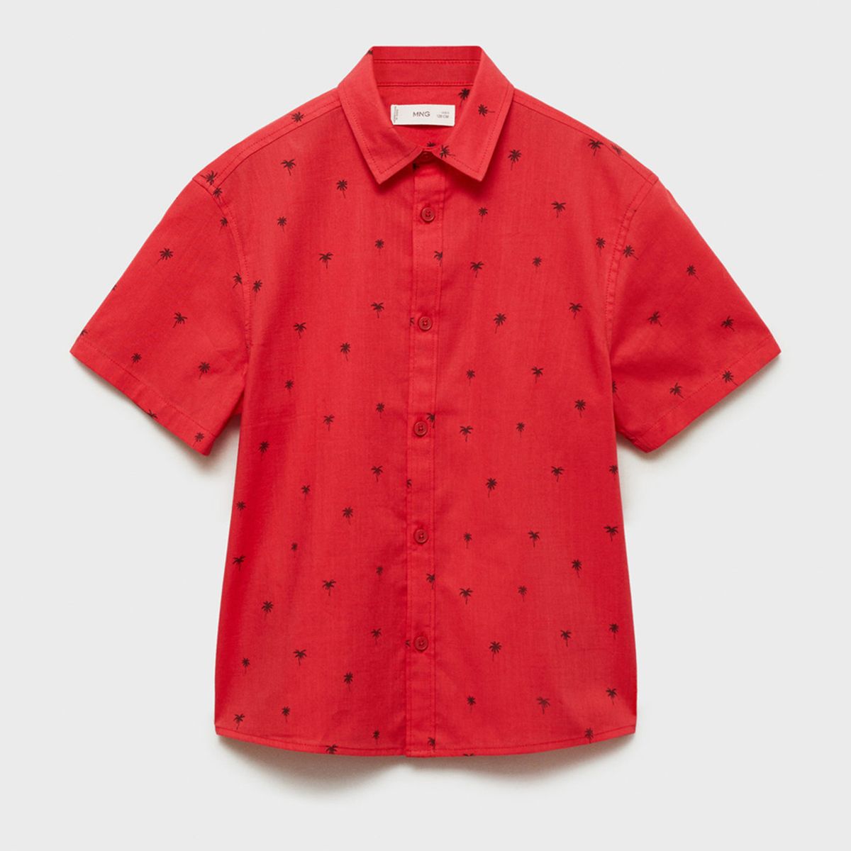 MANGO KIDS - Camisa Niño Algodón Mango Kids