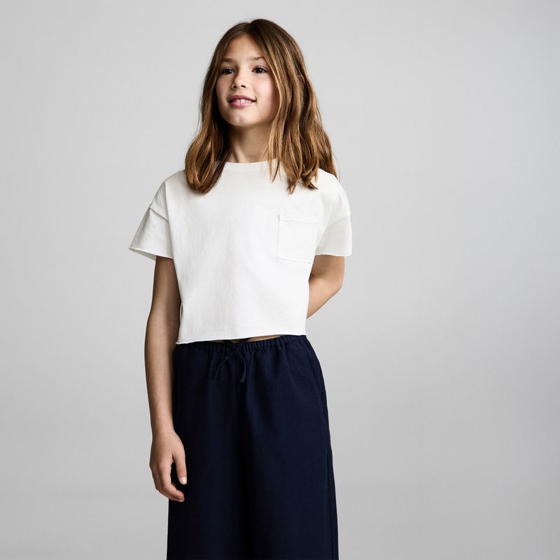 MANGO KIDS - Polo Niña Manga Corta Algodón Mango Kids