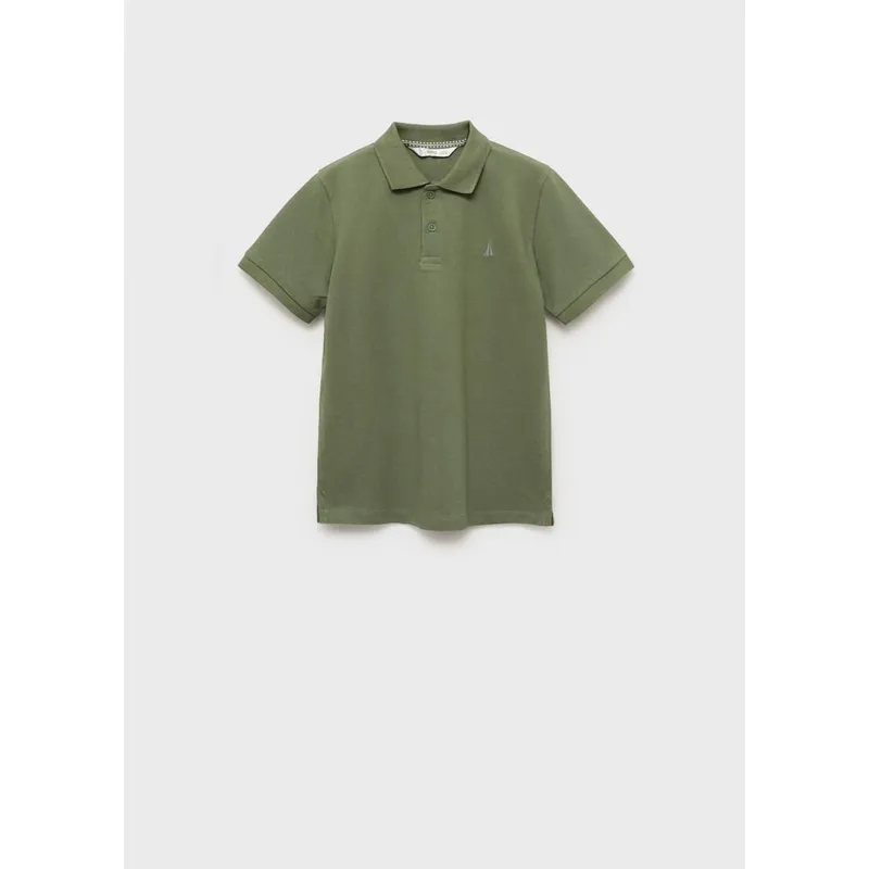 MANGO KIDS - Polo Niño Manga Corta Algodón Mango Kids