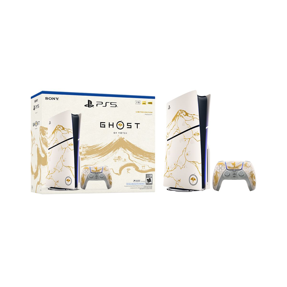 SONY - Ps5 Con Unidad De Disco ¿ Ghost Of Yotei (edición Limitada)