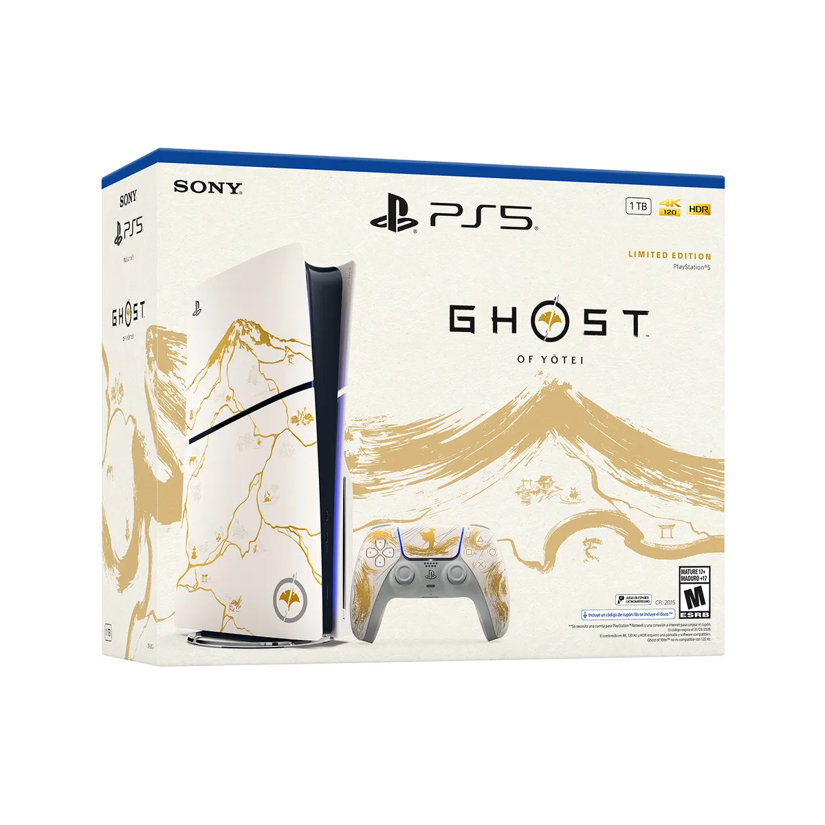 SONY - Ps5 Con Unidad De Disco ¿ Ghost Of Yotei (edición Limitada)