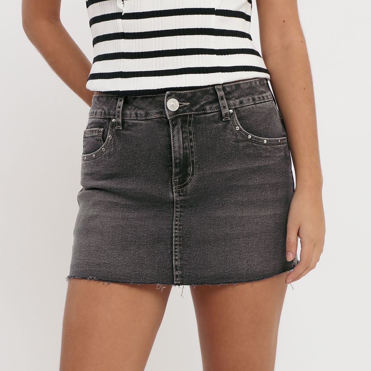 DENIMLAB - Falda Short Denim Mujer Denimlab