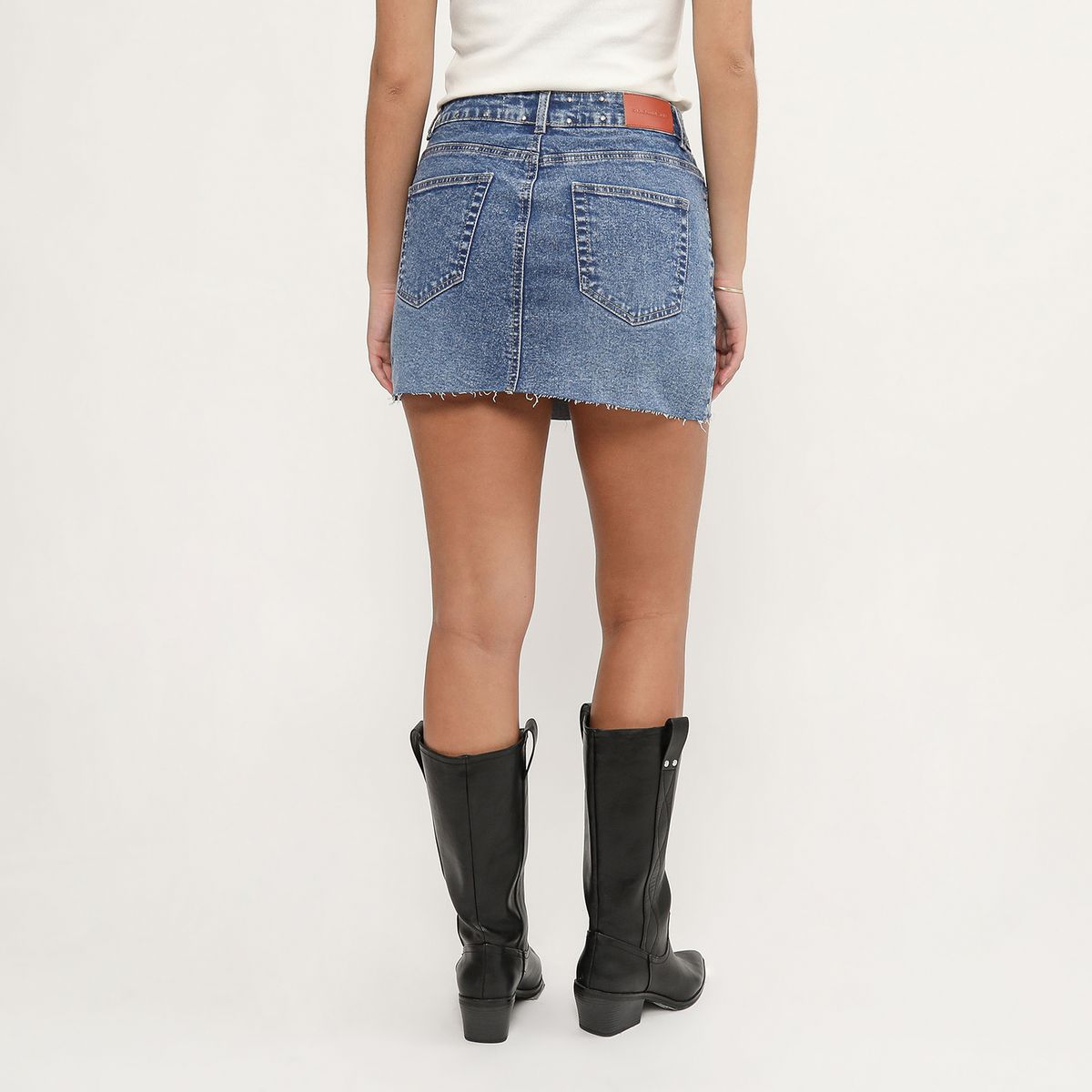 DENIMLAB - Falda Short Denim Mujer Denimlab