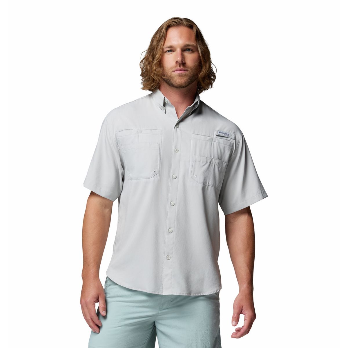 COLUMBIA - Camisa Hombre Manga Corta Pfg Tamiami Ii Columbia