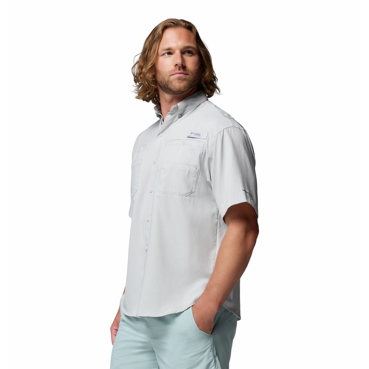 COLUMBIA - Camisa Hombre Manga Corta Pfg Tamiami Ii Columbia